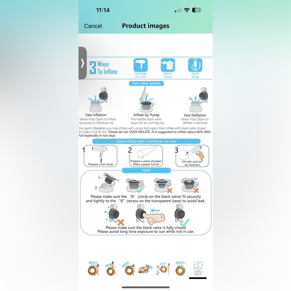 Ring pool floatie - Picture 2 of 2